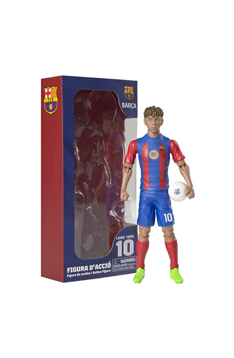 Banbo Toys SOCKERS FC Barcelona Lamine Yamal 8" Collectible Soccer Action Figure, Main, color, Blue