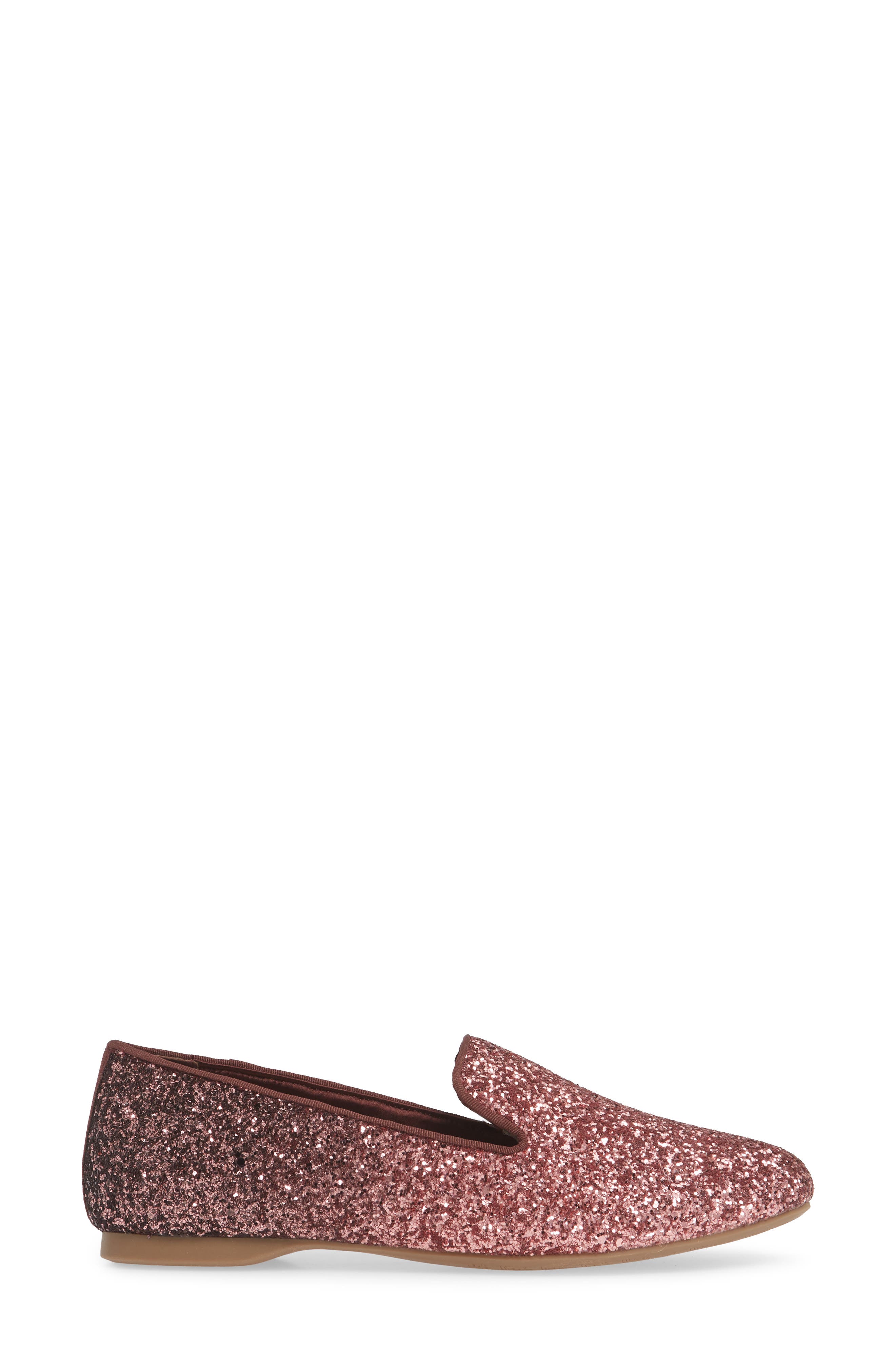 Birdies Starling Glitter Flat, Alternate, color, 