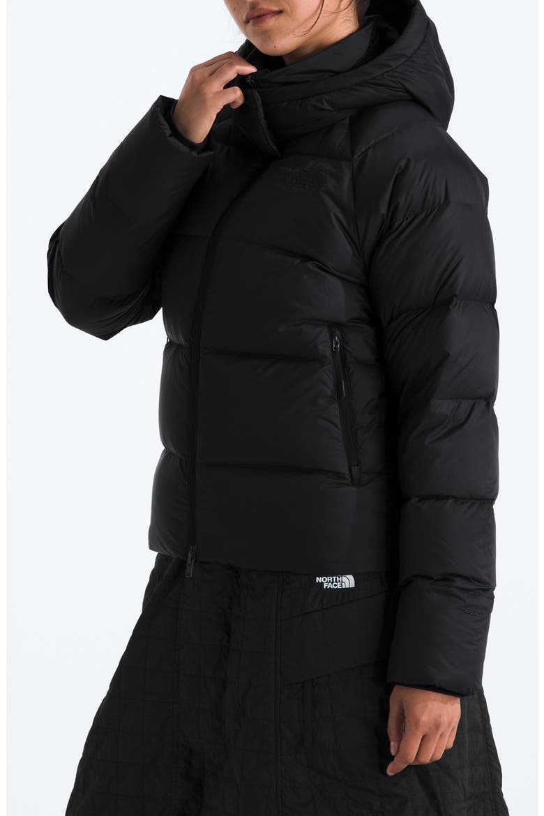 Hydrenalite City Down Hooded Parka, Alternate, color, TNF BLACK