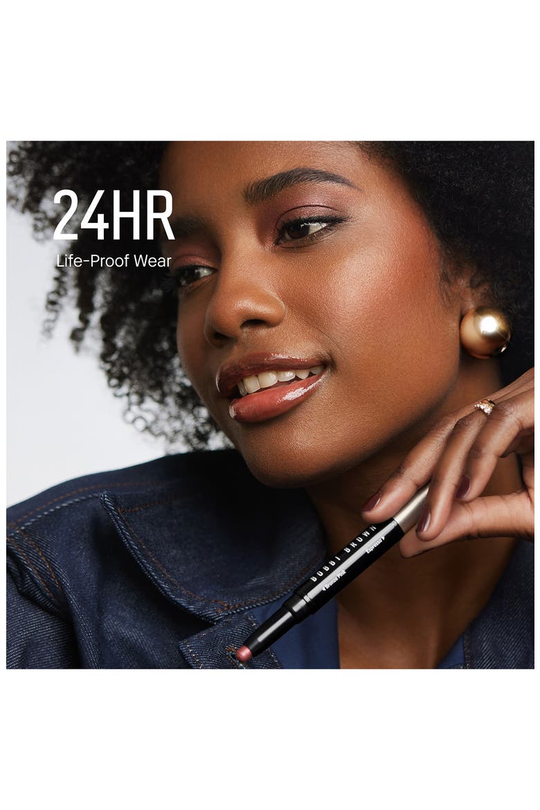 Dual-Ended Long-Wear Waterproof Cream Eyeshadow Stick, Alternate, color, MILK CHOCOLATE/ MIDNIGHT BROWN