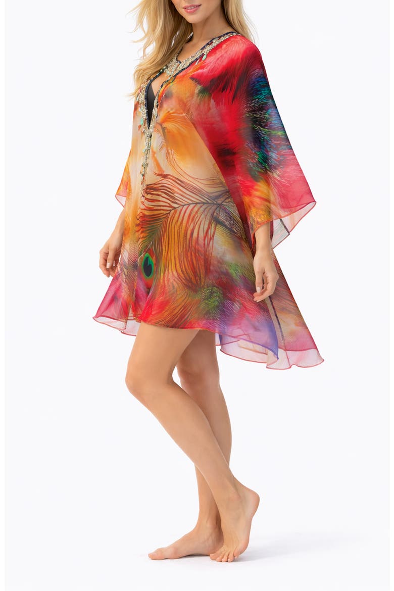 Flowy Duster, Alternate, color, RUST