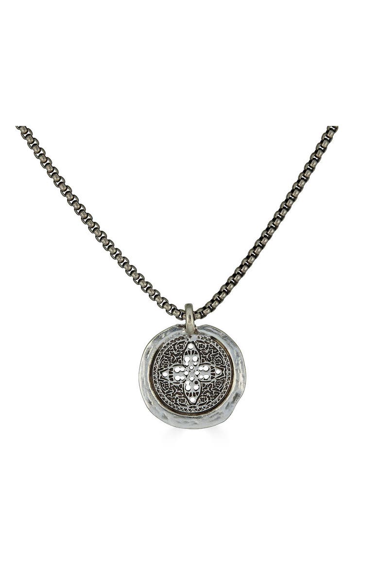 Loni Paul Jewelry Antique Filigree Coin Necklace, Alternate, color,