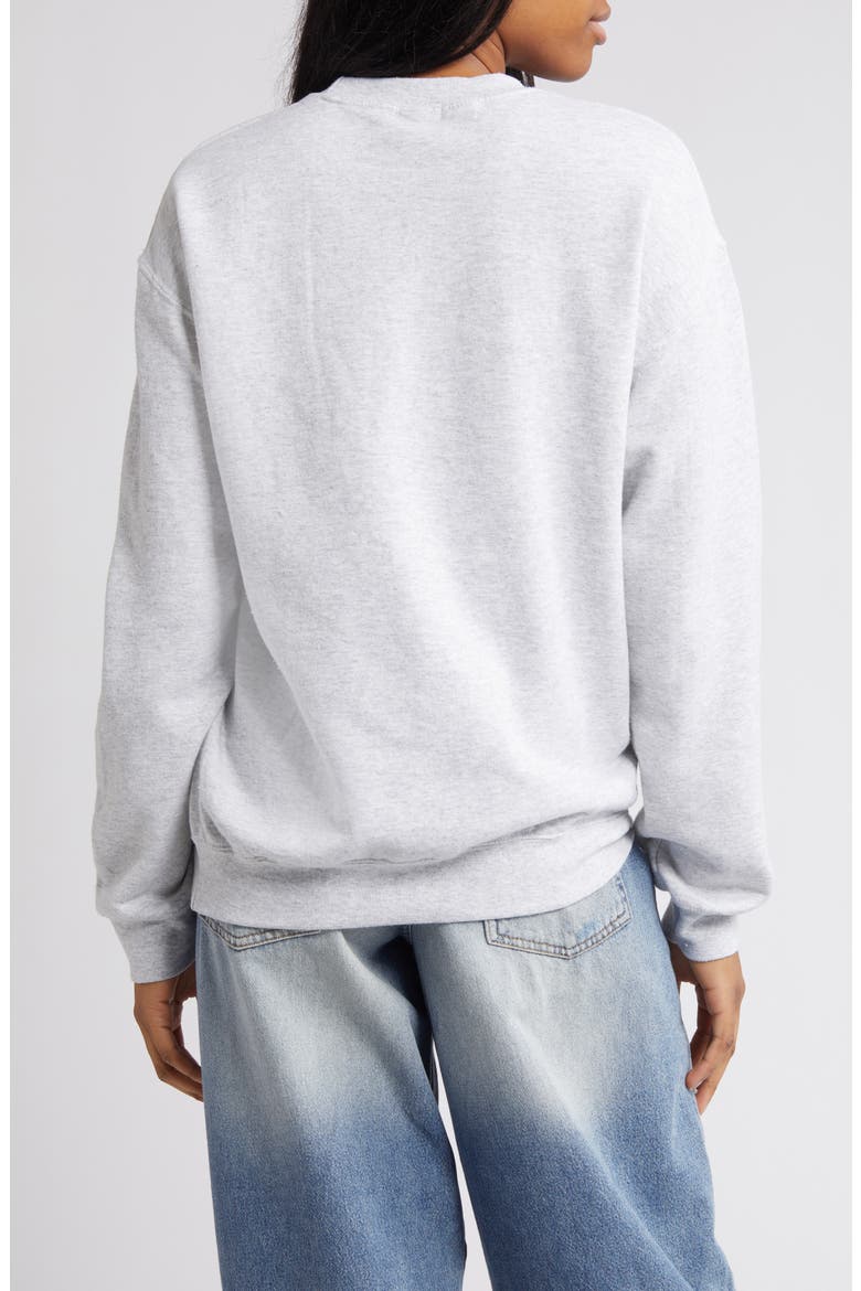 Origins Fleece Graphic Sweatshirt, Alternate, color, GREY MARL