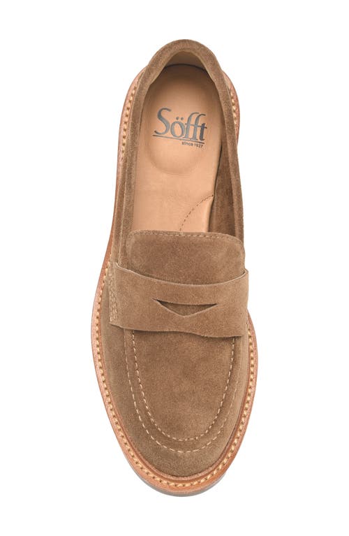 Söfft Mara Penny Loafer In Brown