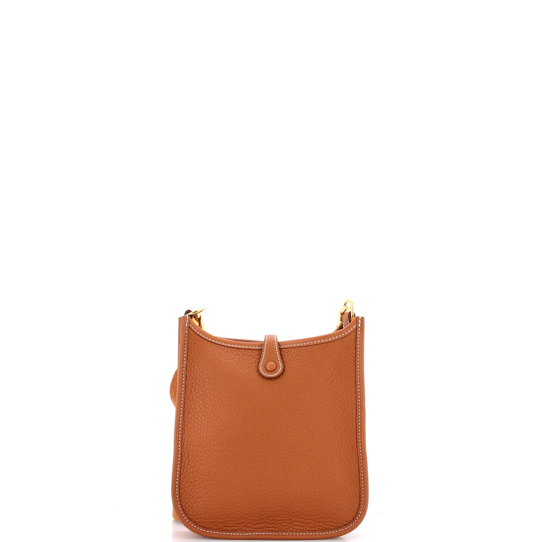 Pre-Owned Hermes Evelyne Bag Gen III Clemence TPM, Alternate, color, Gold