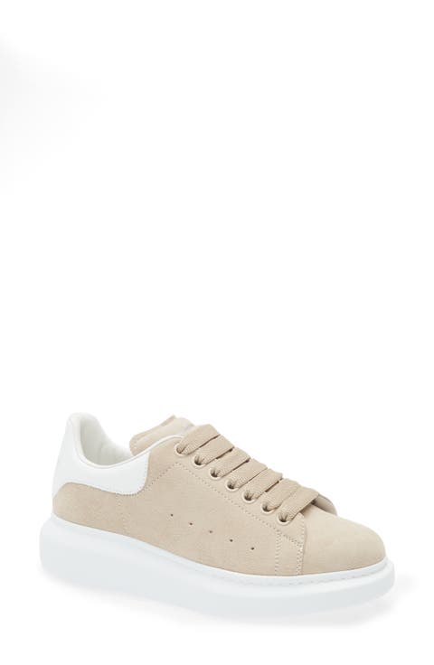 スニーカー ALEXANDER MCQUEEN Women Sneakers 718139WIFX05885 BEIGE Buy Alexander McQueen Wmns Oversized Sneaker 'White Clay
