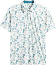 Swannies Havana Floral Performance Golf Polo