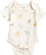 Pehr Dog Days Print Organic Cotton Bodysuit