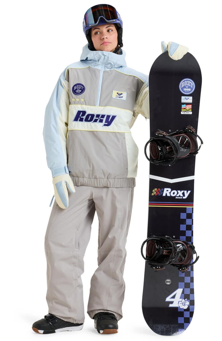 Roxy Chloe Kim Anorak, Alternate, color, Ash