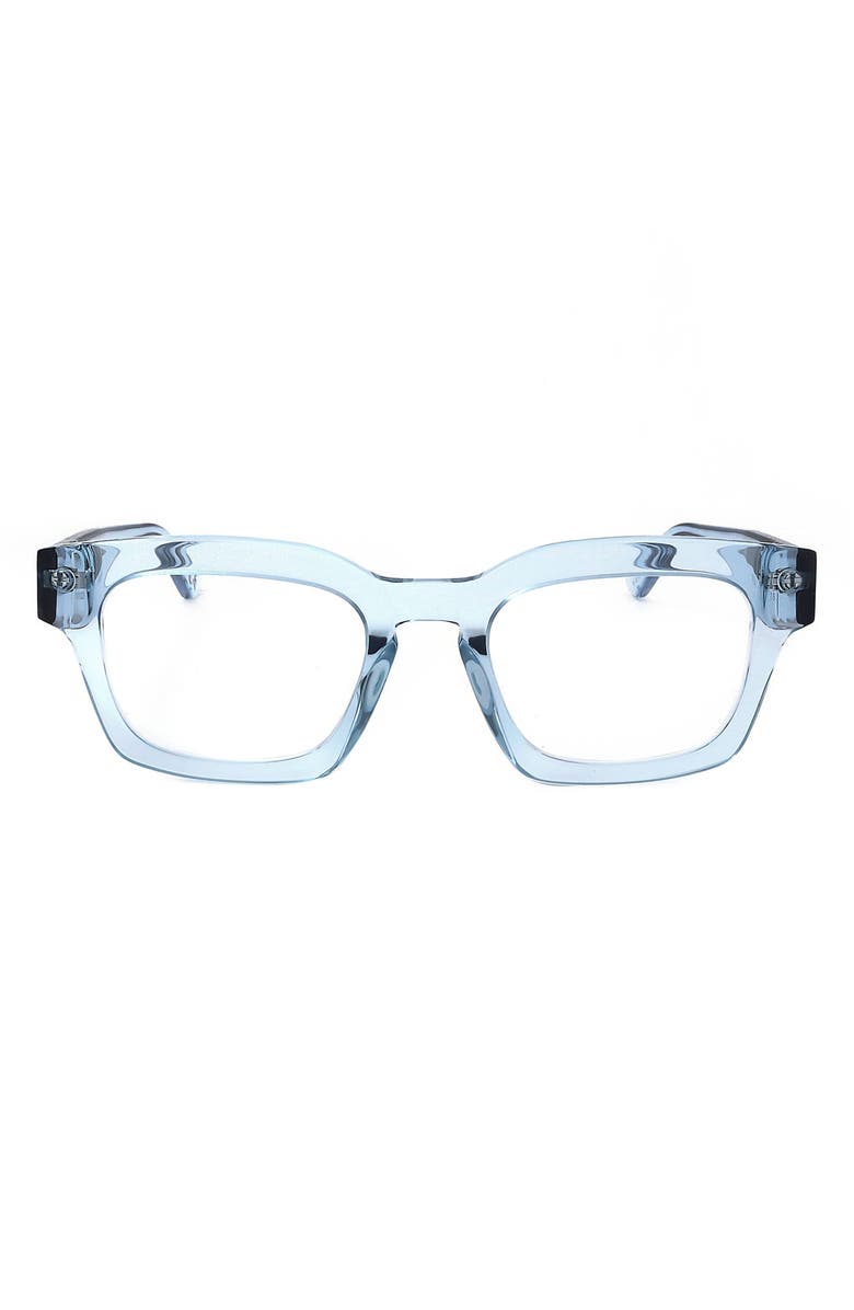 SUPER by RETROSUPERFUTURE<sup>®</sup> 52mm Rectangle Optical Glasses, Main, color, Blue