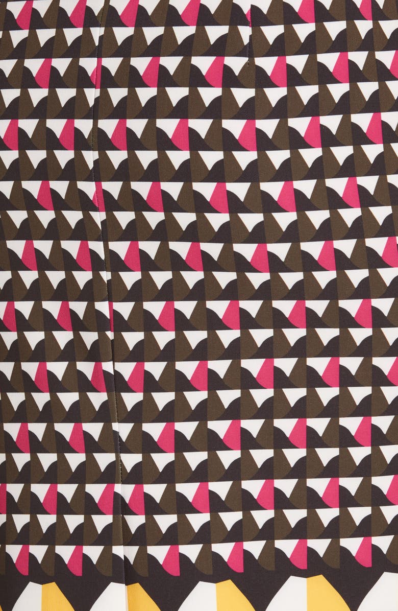 BOSS Vareika Anthracite Mélange Pencil Skirt, Alternate, color,