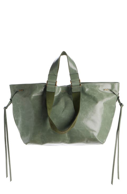 Wardy Leather Shopper Tote