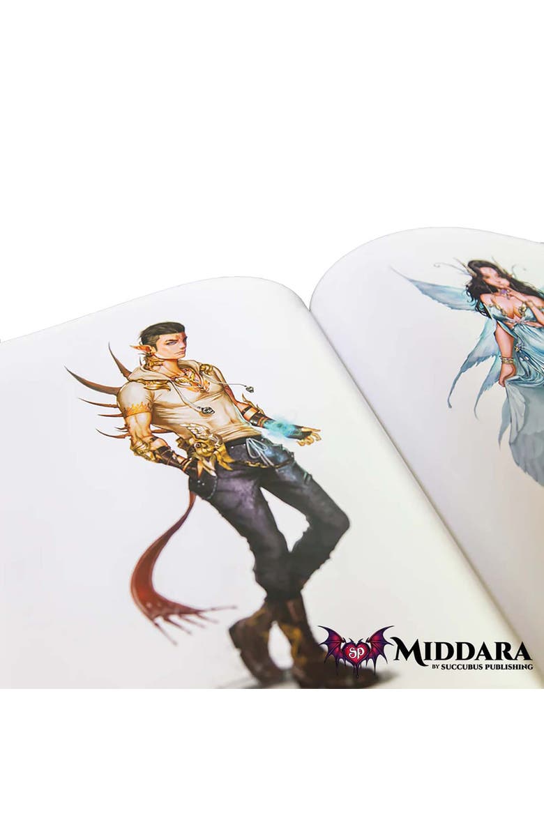Middara Art Book Vol. 1, Alternate, color, Multicolored