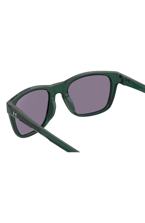 Under Armour 55mm Square Sunglasses In Green