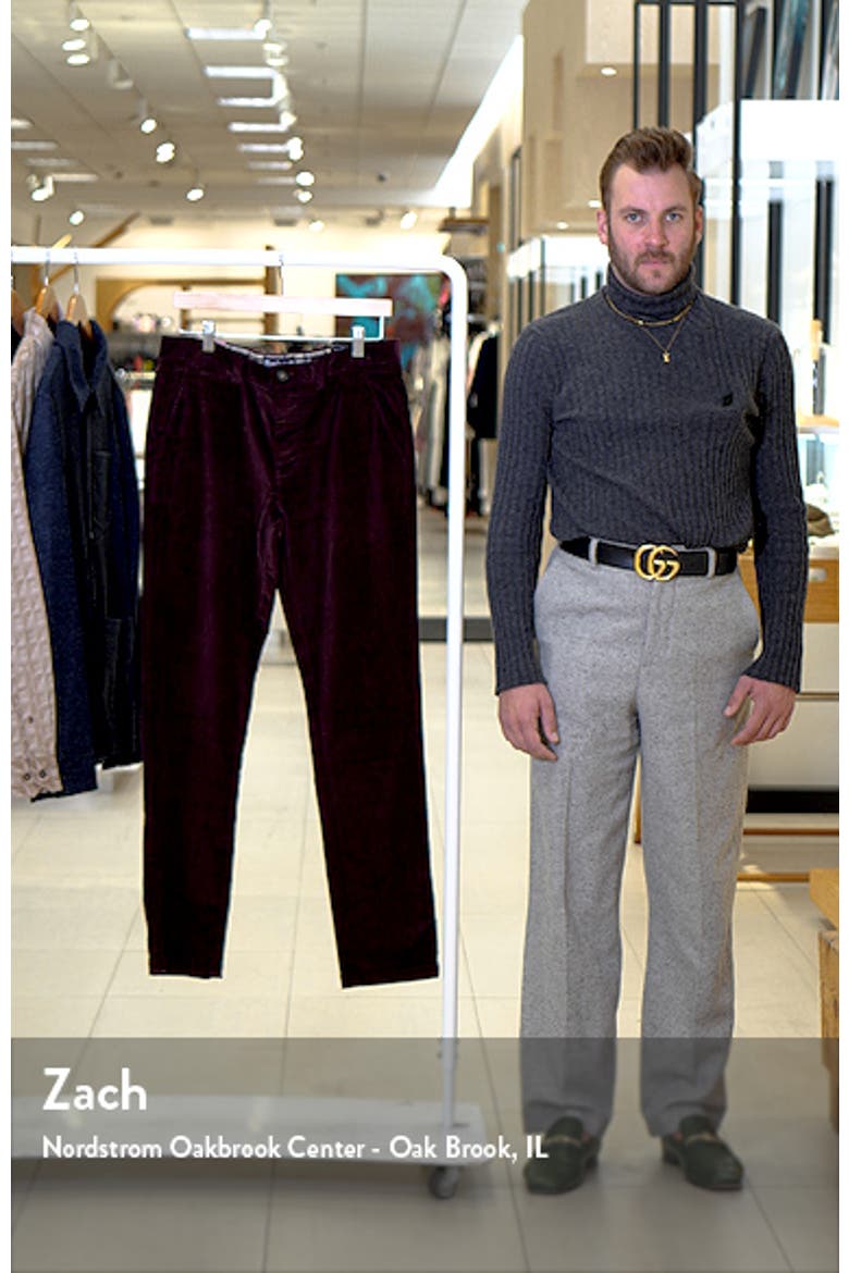 Tailored Fit Cotton Stretch Corduroy Chinos video