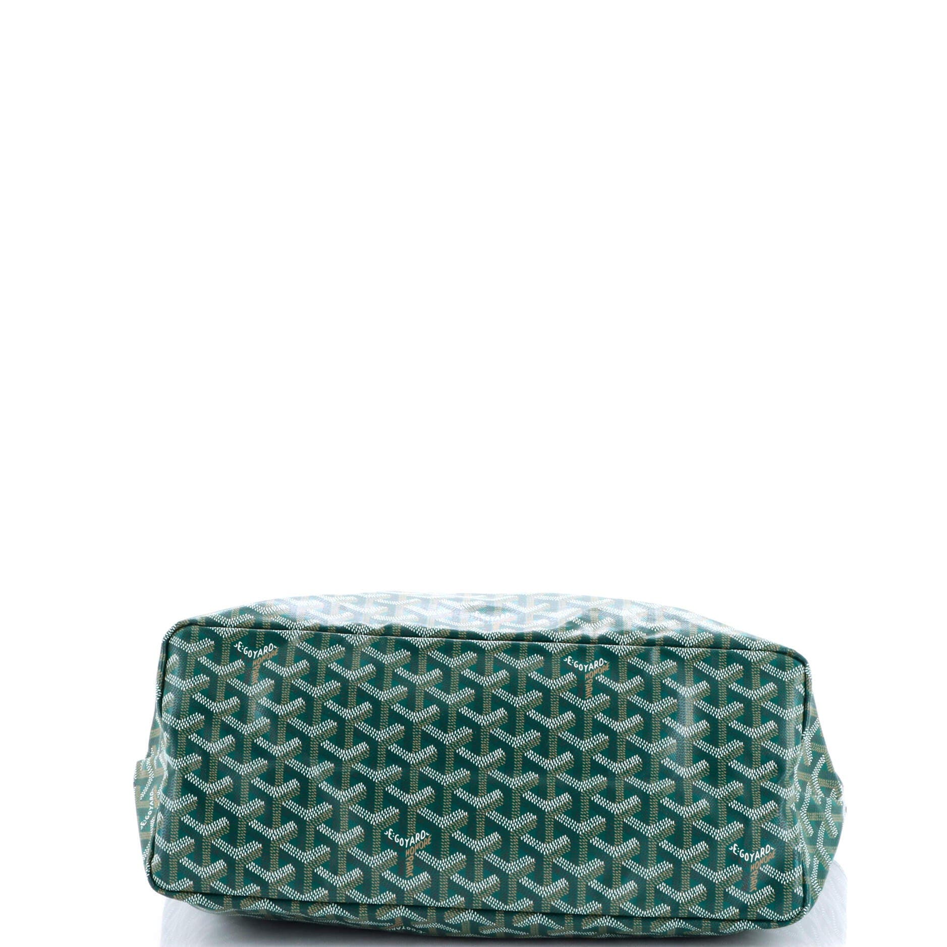 Saint Louis Tote Coated Canvas PM, Alternate, color, Green
