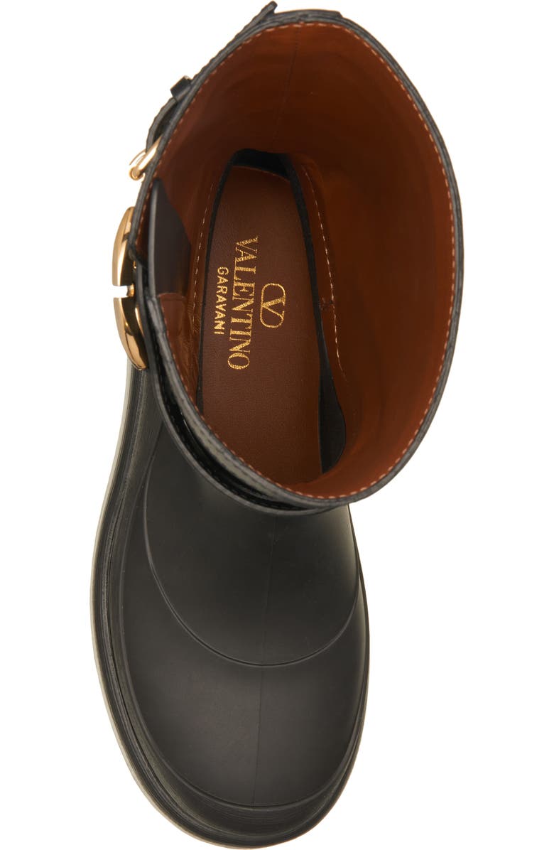 Valentino Garavani VLOGO Bold Waterproof Rain Boot, Alternate, color,