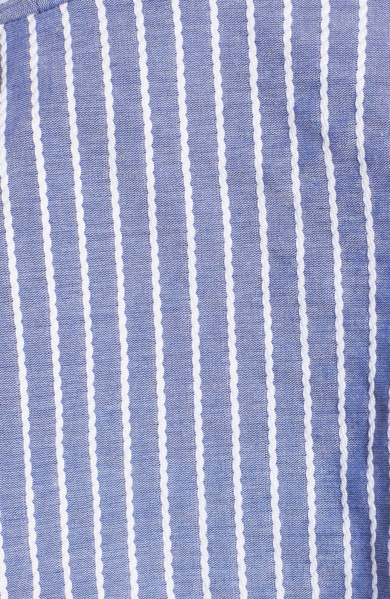 The Fifth Label Parcel Stripe Tie Front Tank, Alternate, color, 