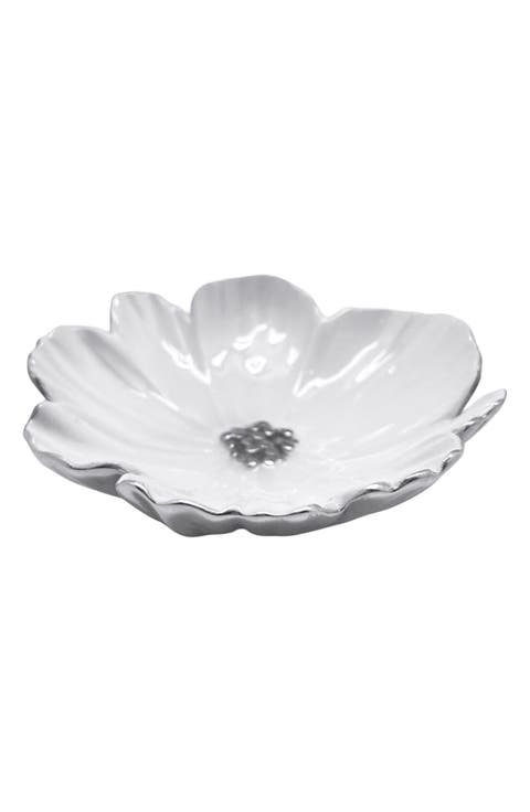 Cosmos White Dip Dish