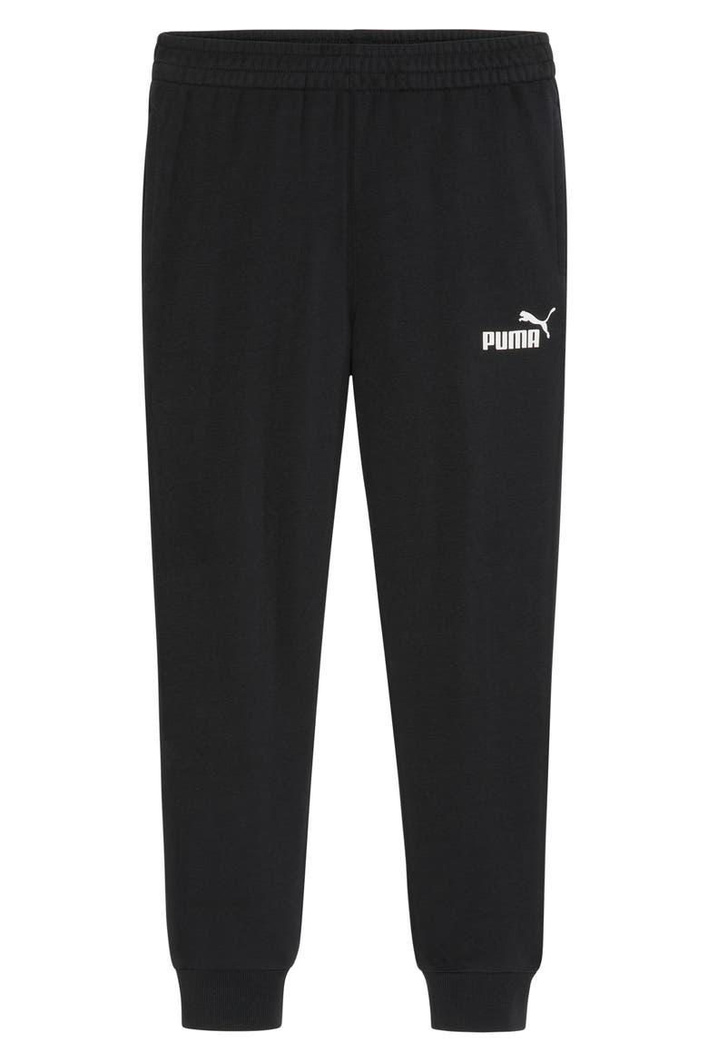 Kids' Core Pack Cotton Blend French Terry Joggers, Main, color, PUMA BLACK