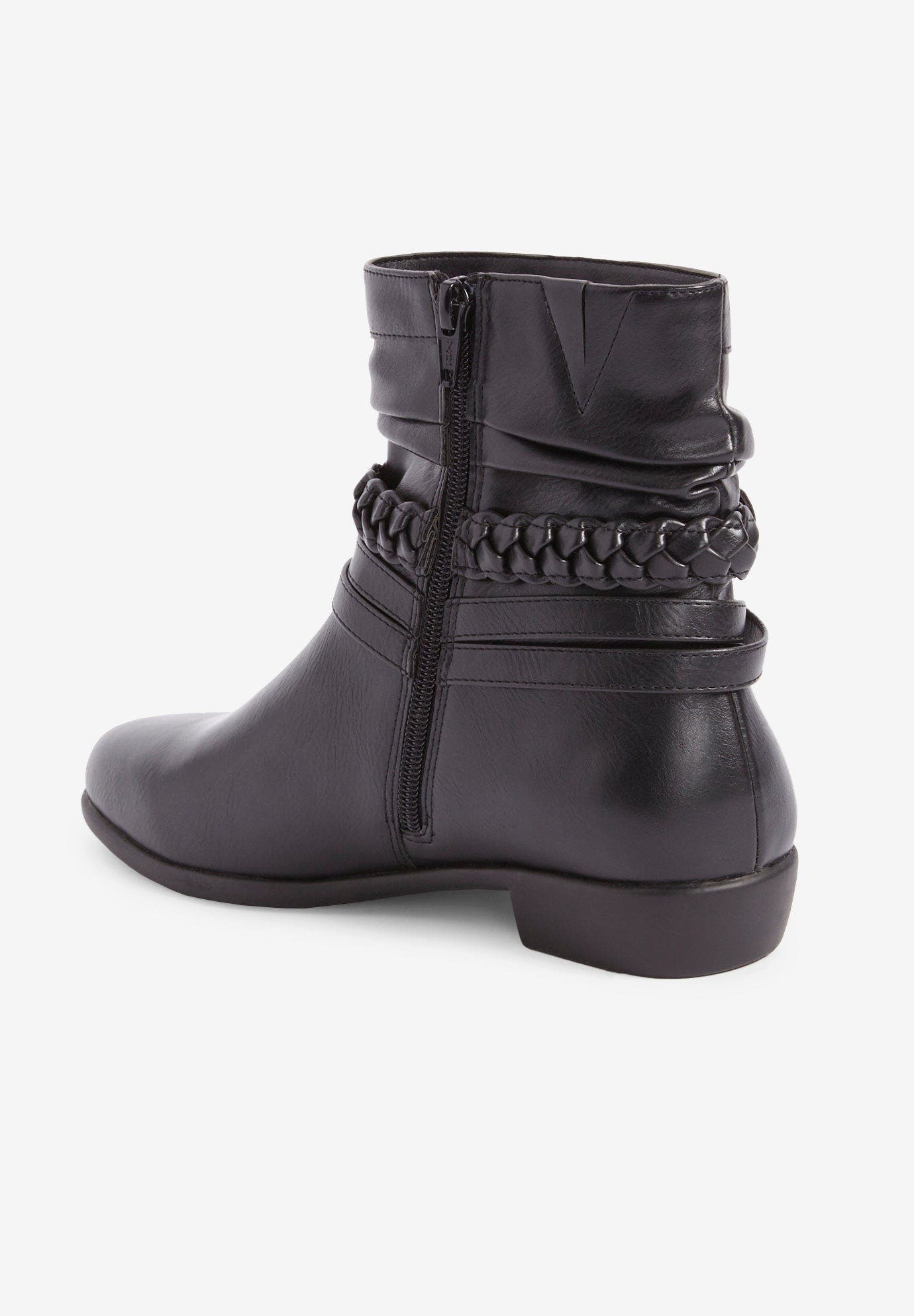Comfortview The Mickey Bootie, Alternate, color, Black