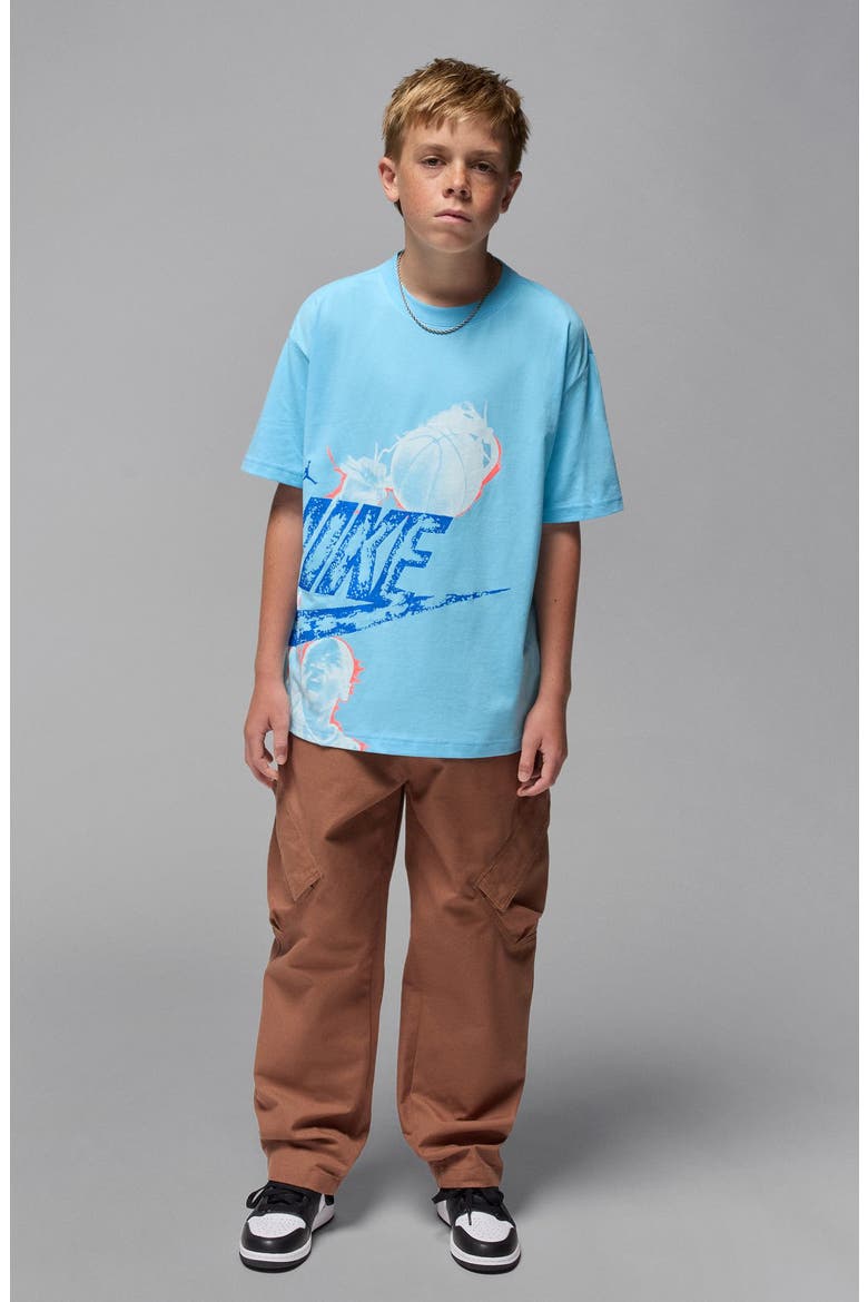 Kids' Reissue Graphic T-Shirt, Alternate, color, BLUE CHILL