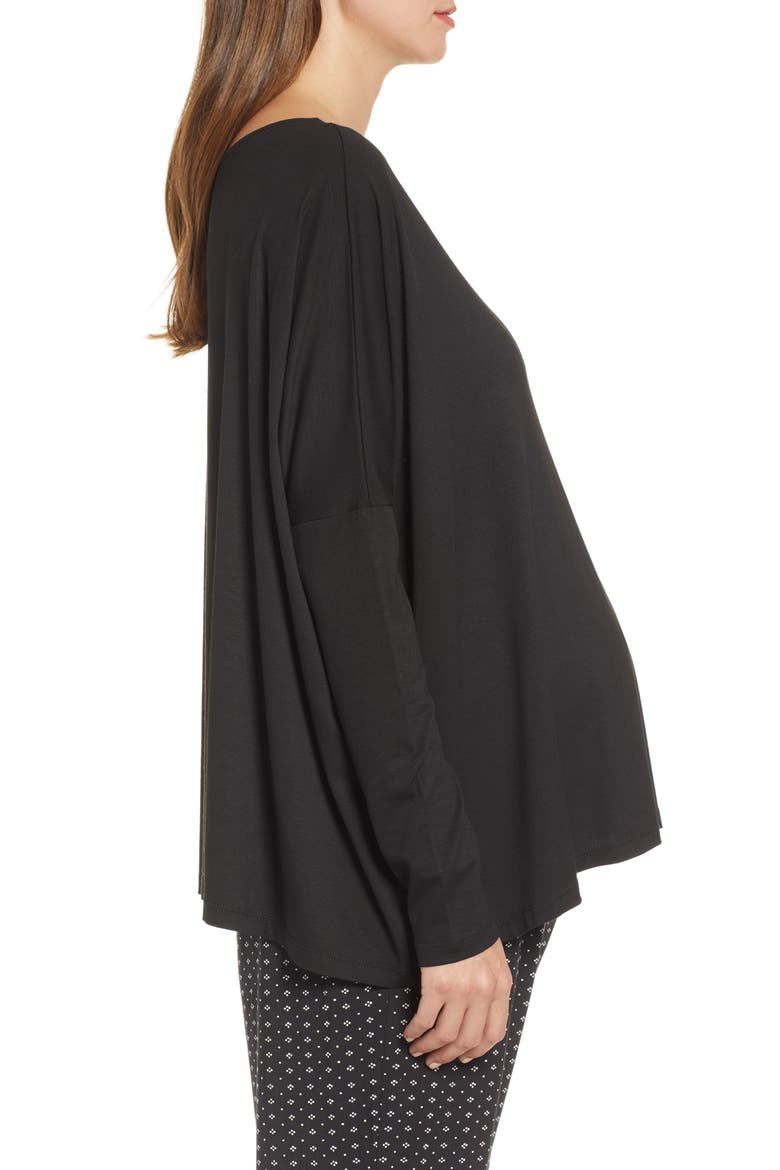 Long Sleeve Tee, Alternate, color, BLACK