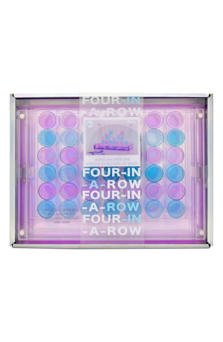 Iscream Kids' Acrylic 4 In a Row, Alternate, color, Multi