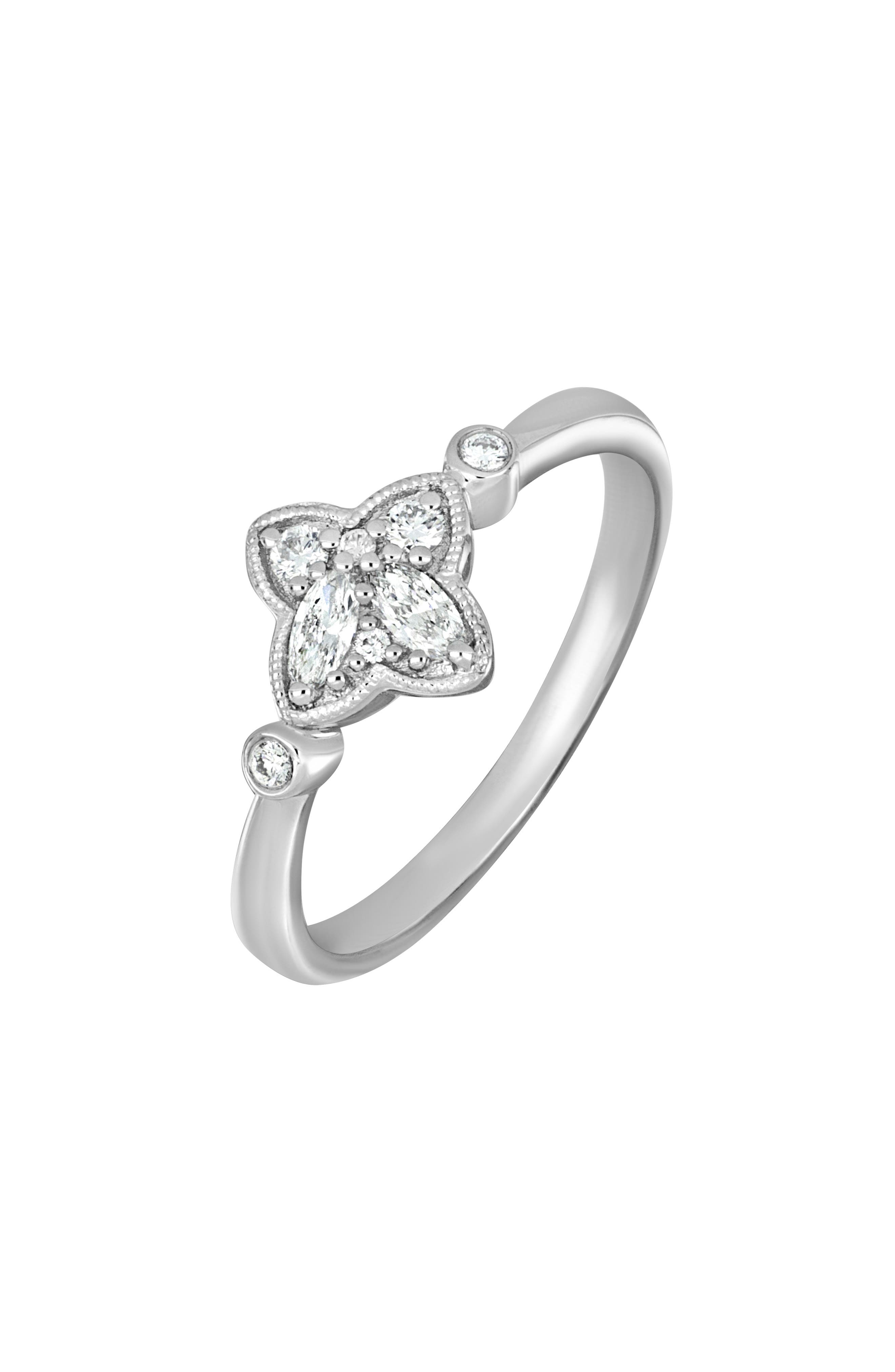 Bony Levy Mika Diamond Stacking Ring