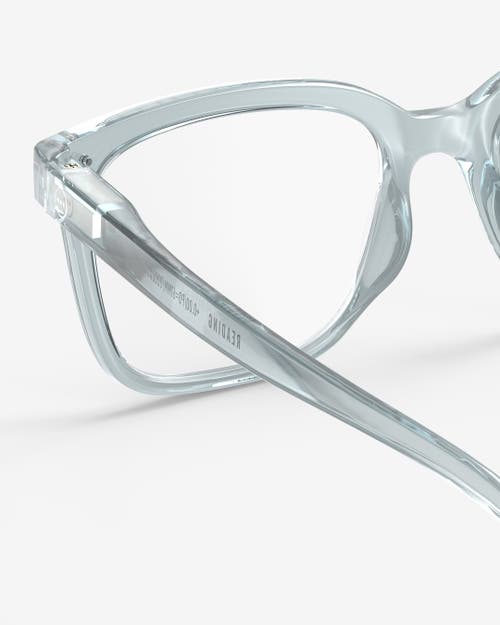 Izipizi #l 54mm Rectangular Reading Glasses In Gray