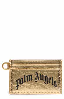 Metallic Leather Card Case