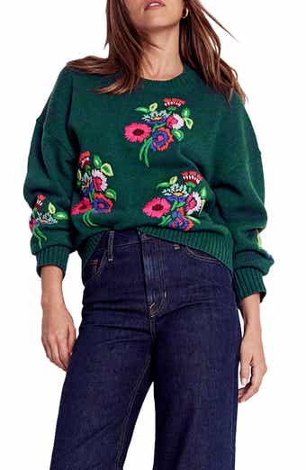 Boden Novelty Embroidered Sweater
