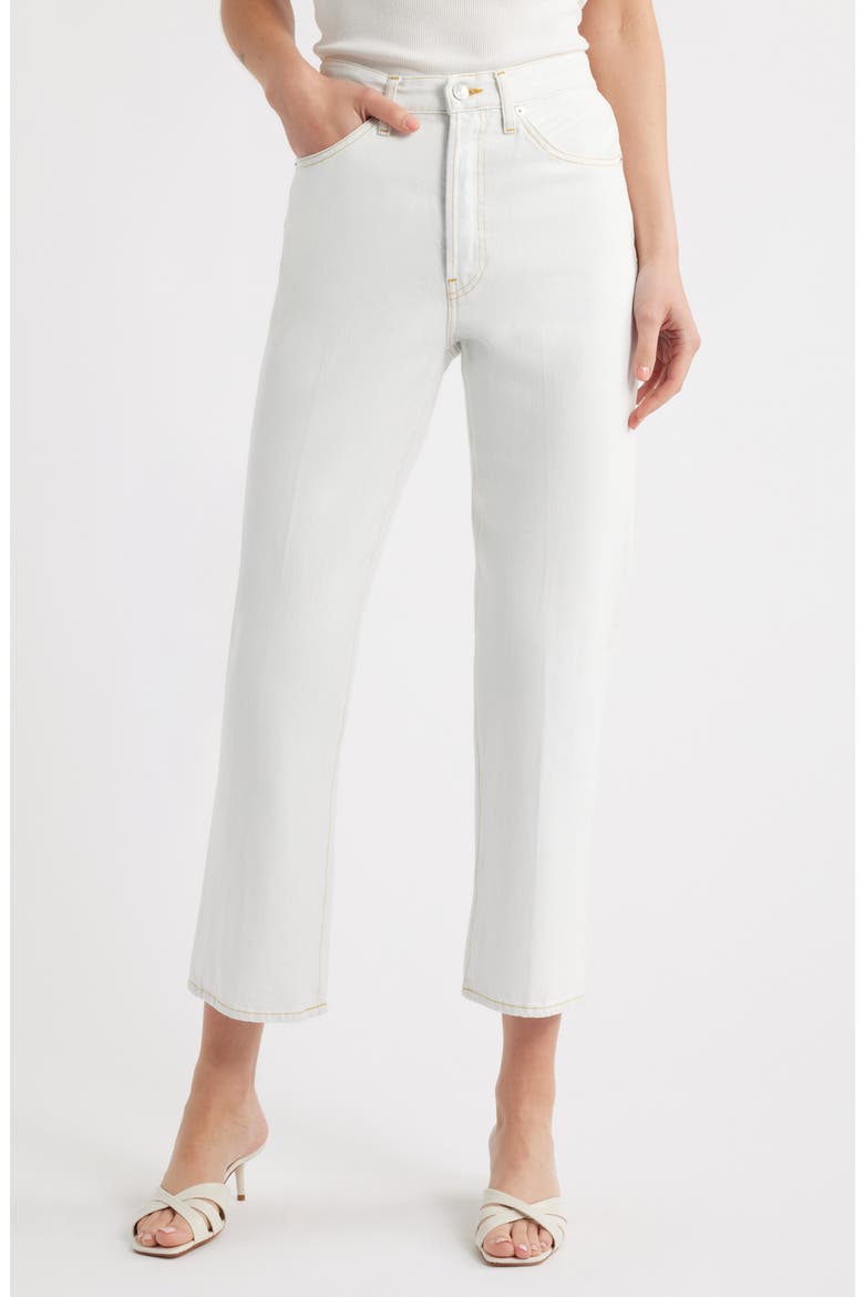 The Vertical High Waist Ankle Relaxed Straight Leg Jeans, Main, color, TRINITY
