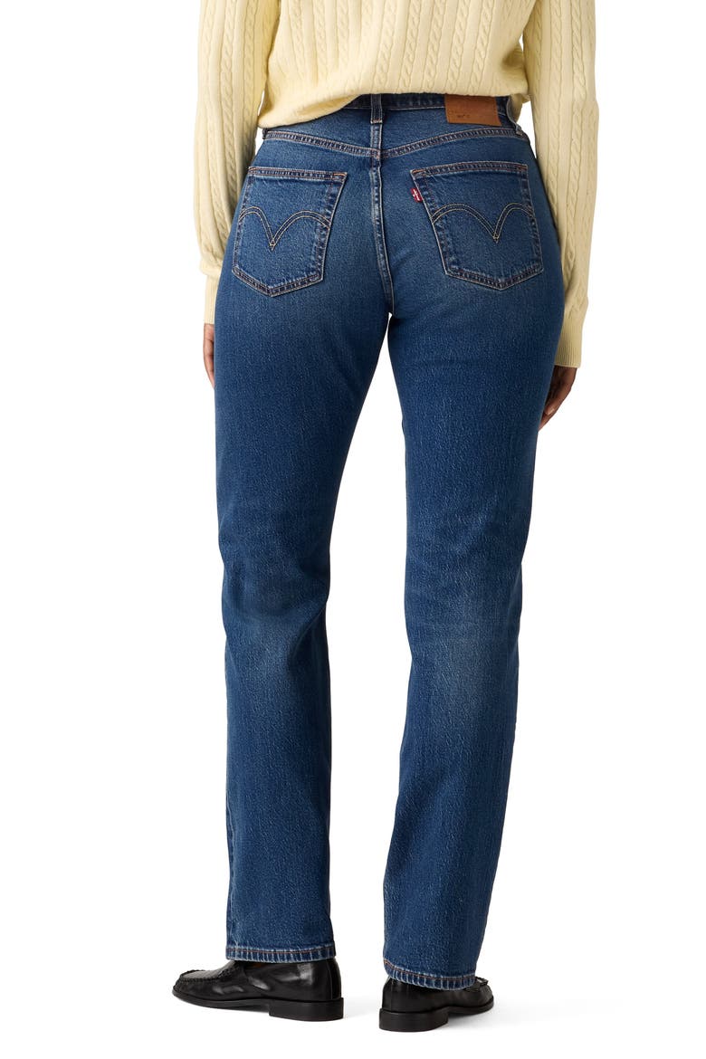 501® Curve Straight Leg Jeans, Alternate, color, HISTORY TODAY LTW