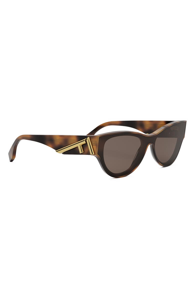 Fendi 'Fendi First 53mm Cat Eye Sunglasses, Alternate, color, Blonde Havana / Brown