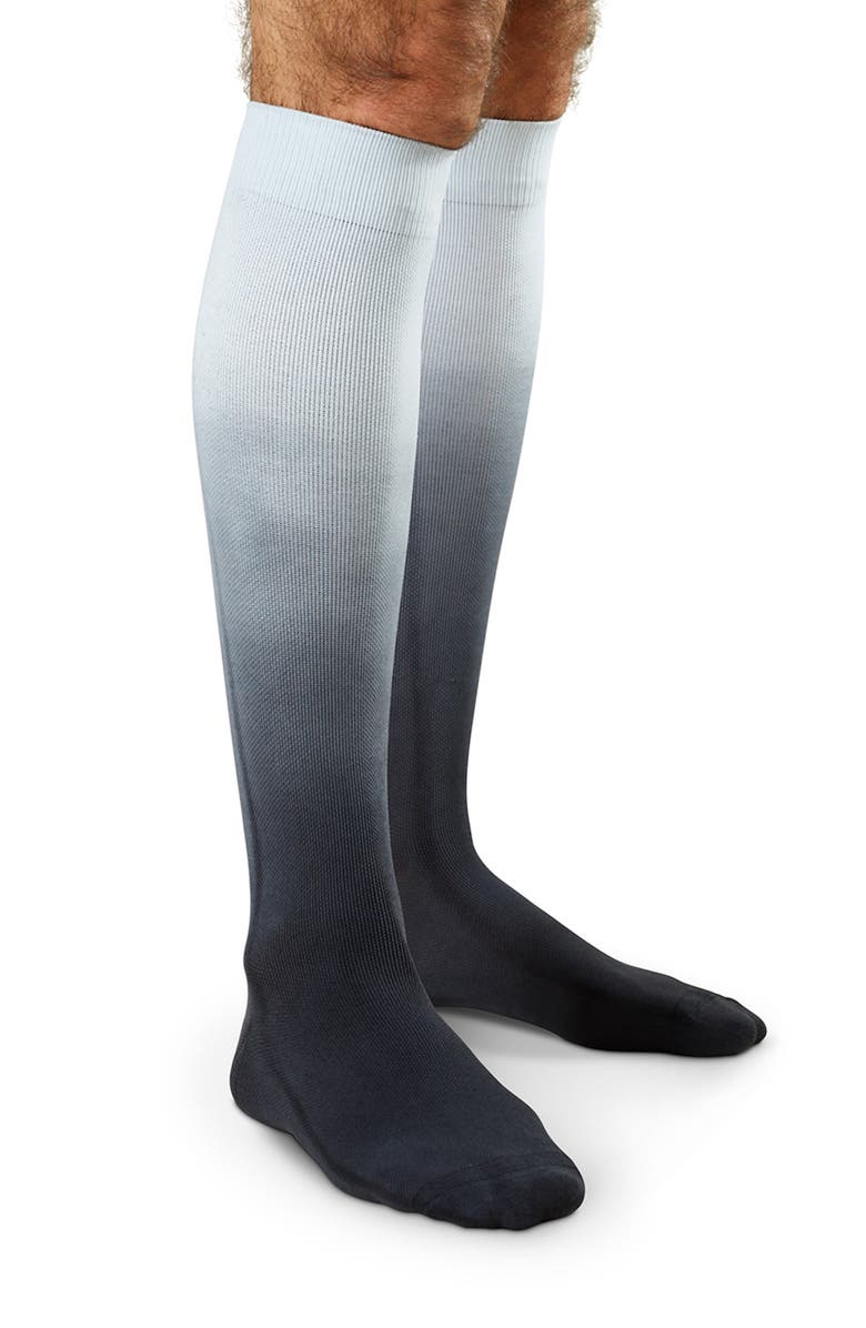 COMRAD Assorted 2-Pack Ombré Compression Knee High Socks, Alternate, color,