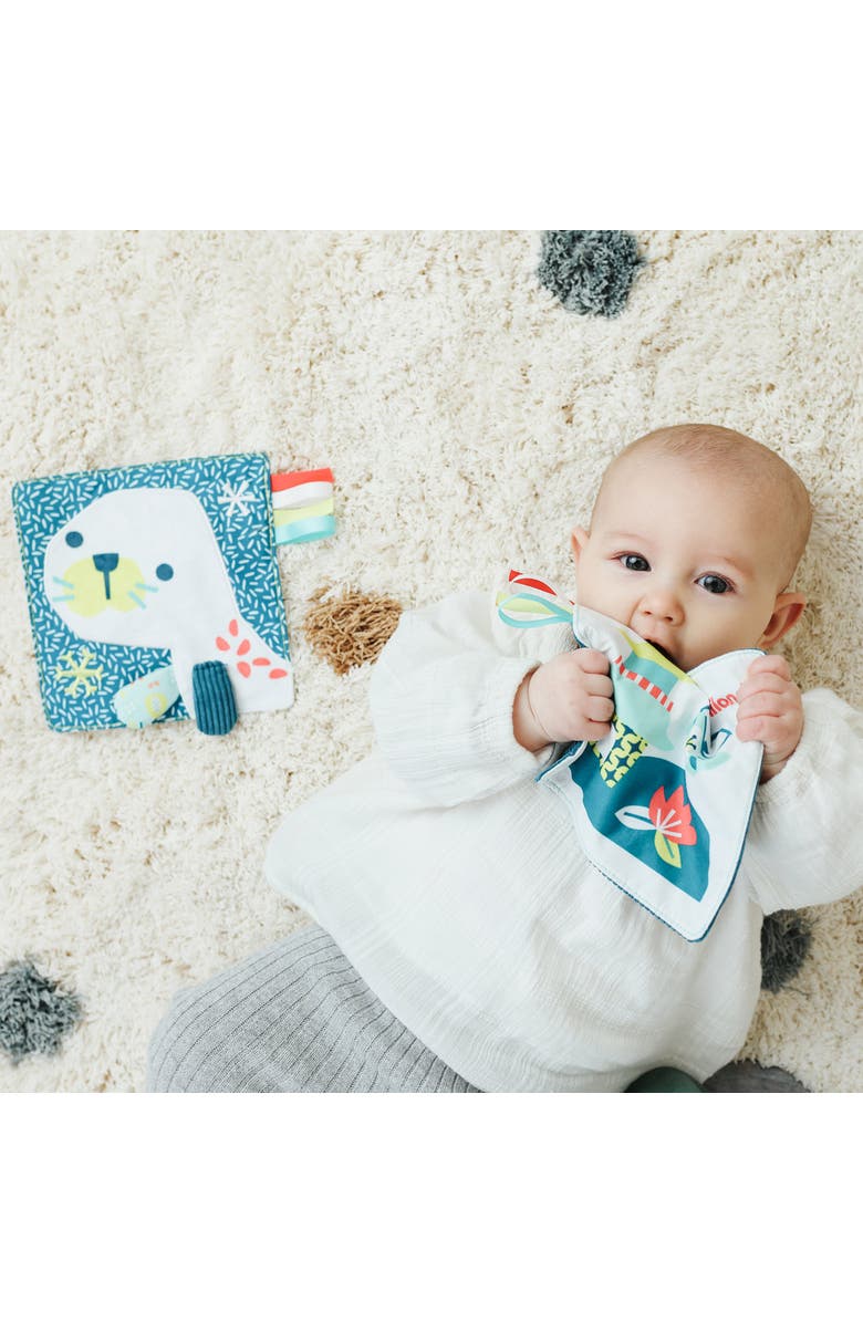 Miniland Feel to Learn Crinkly sensoy paper Sea Lion, Alternate, color, Multi