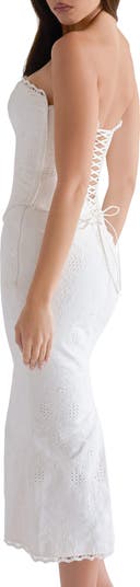 Antonie Cotton Broderie Anglaise Skirt