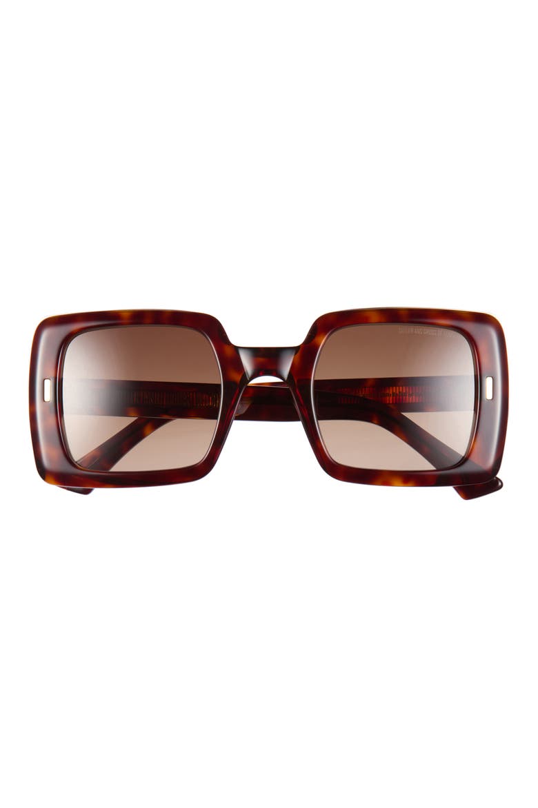 1326 Rectangular Sunglasses, Main, color, DARK TURTLE