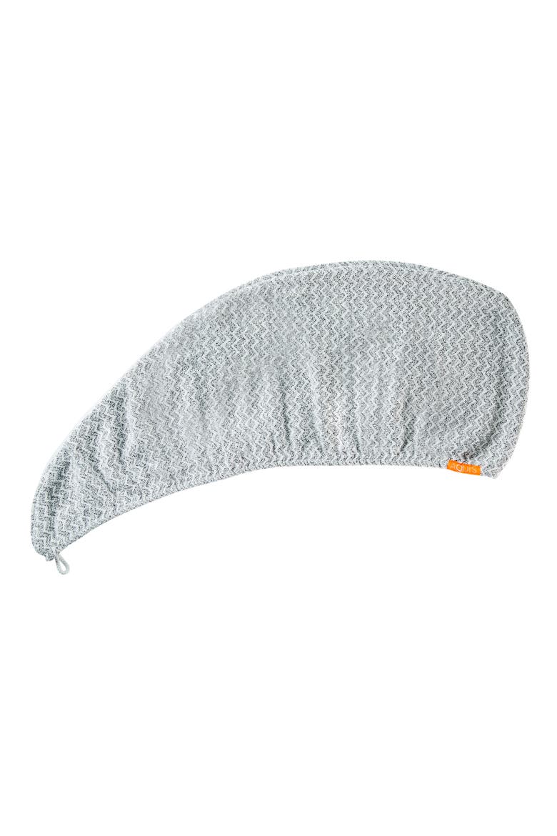 Rapid Dry Lisse Hair Wrap Towel, Alternate, color, CHEVRON