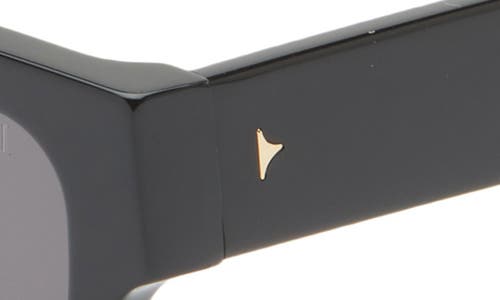 Dezi Izzy 56mm Polarized Rectangular Sunglasses