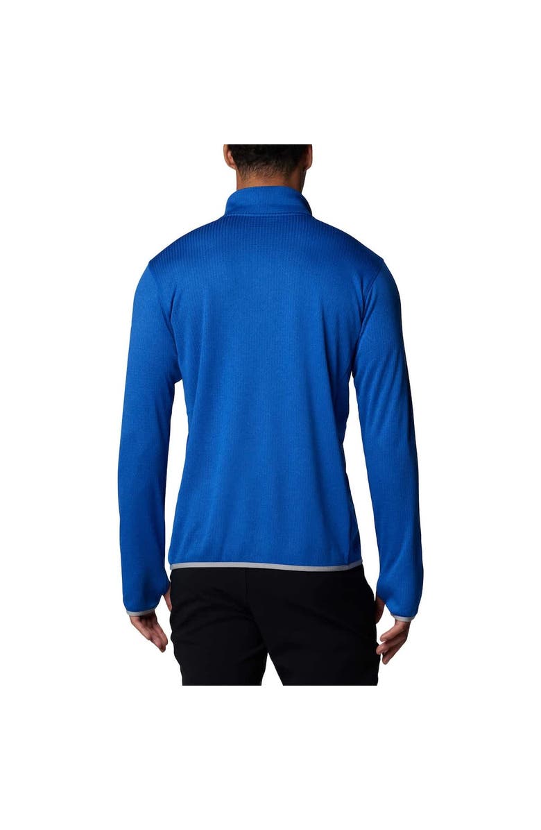 Columbia Men's Columbia Royal Kentucky Wildcats Park View Grid Fleece Omni-Wick Half-Zip Jacket, Alternate, color, Royal