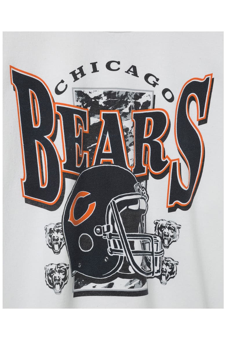 Chicago Bears Conversion Crewneck Sweatshirt, Alternate, color, WHITE