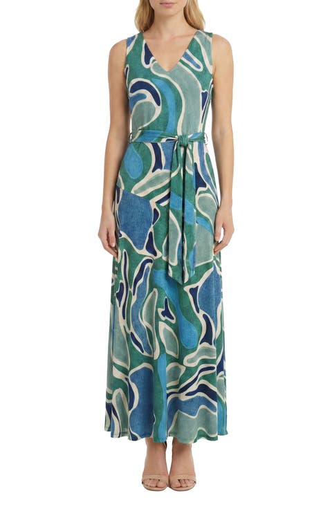 Asymmetric Maxi Dress