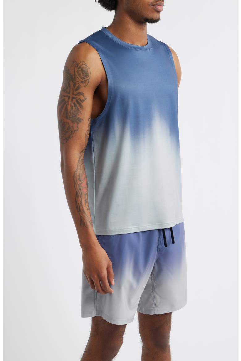 Tempo Tech Tank, Alternate, color, FADE BLUE