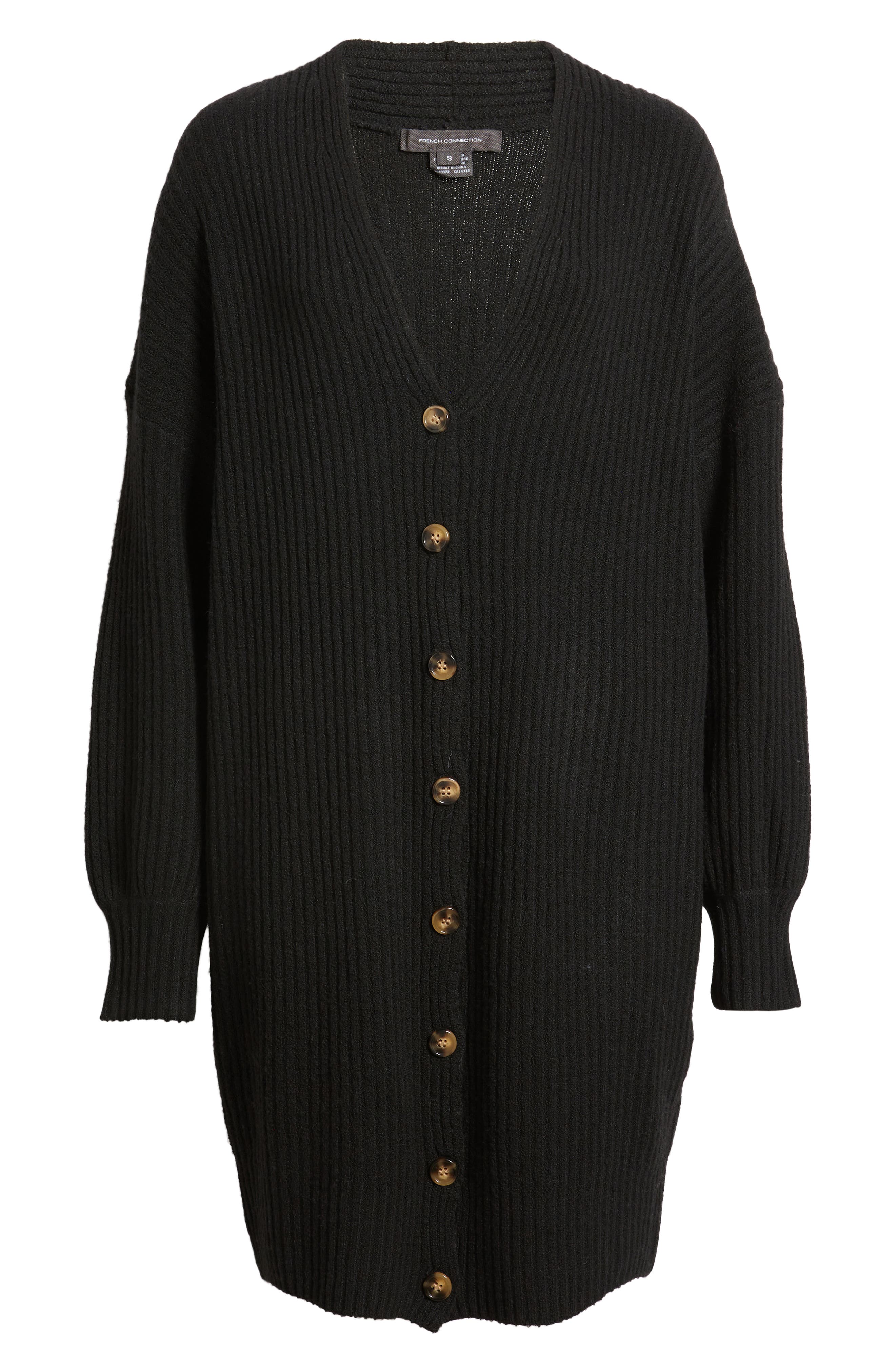 babysoft rib button front long sleeve sweater dress french connection French Connection Babysoft Rib Button-Front Sweater Dress In Classic Cream - 61% Off