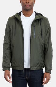 Michael Kors Hooded Windbreaker Jacket
