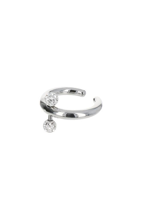 Justine Clenquet Azel Crystal Ring In Silver