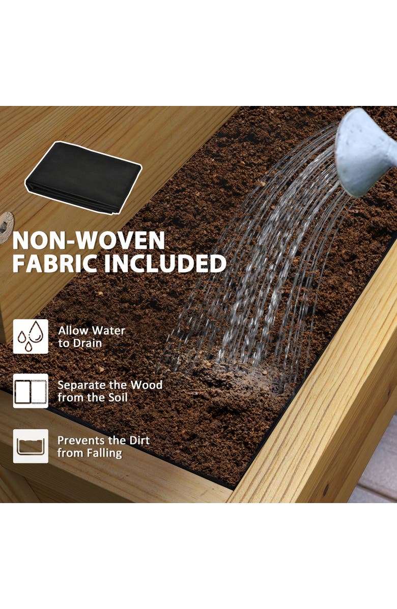 Outsunny Raised Garden Bed, Alternate, color,