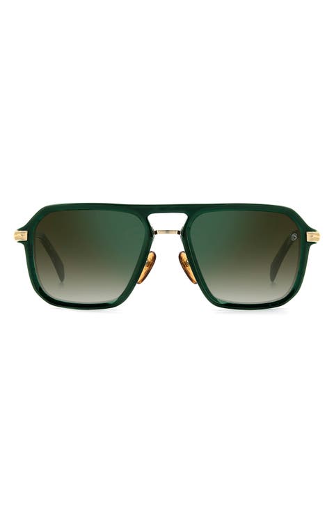 56mm Navigator Sunglasses